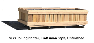 M38 Prairie Style Fixed Position Planter
